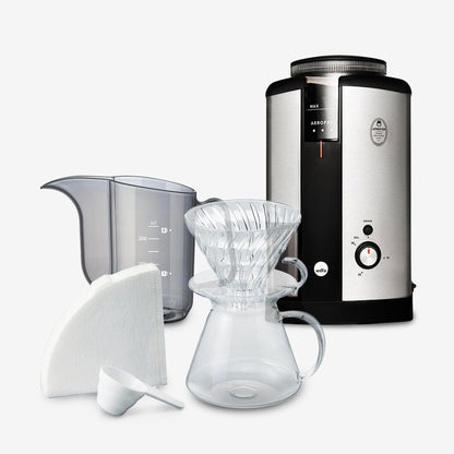 Wilfa x Hario Simply Brewing Kit Bundle (Silver)