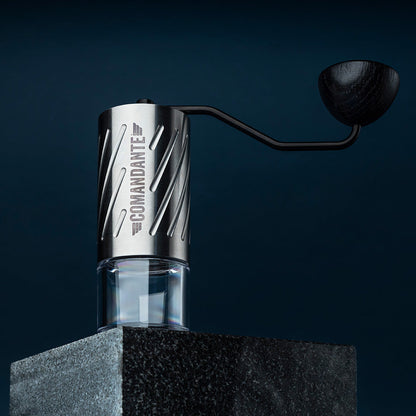 Comandante C60 Baracuda Coffee Grinder (Brushed Steel)